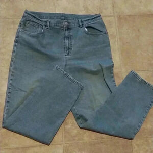 Ralph Lauren Straight Leg Jeans Size 14P Denim Casual Academia Preppy Preowned